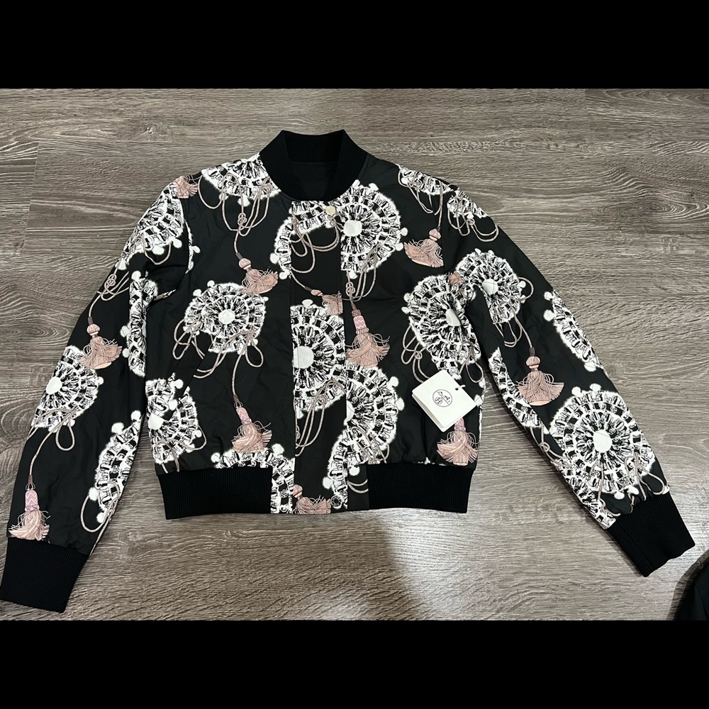 Hermes reversible bomber jacket